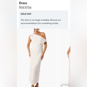 Cosma One-Shoulder Cotton Dress